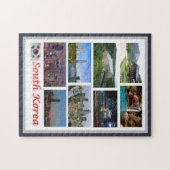 Südkorea - Mosaik - Puzzle (Horizontal)