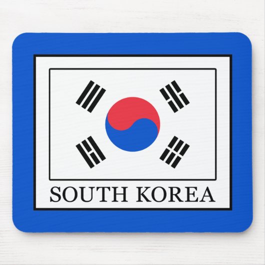Südkorea Mousepad (Vorne)