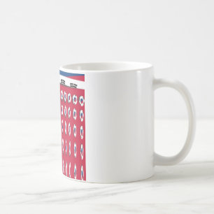 Südkorea Nationalflagge: Koreanische Taegeukgi Pri Kaffeetasse