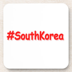 "#Südkorea" Niedliches Design. Jetzt kaufen Getränkeuntersetzer