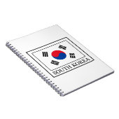Südkorea Notizblock (Rechte Seite)