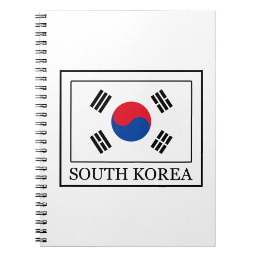 Südkorea Notizblock (Vorderseite)