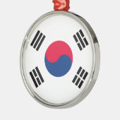 Südkorea Ornament Aus Metall (Links)