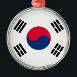 Südkorea Ornament Aus Metall<br><div class="desc">Südkorea</div>
