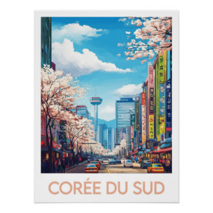 Südkorea-Plakat Poster