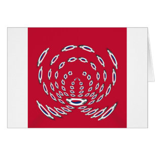 Südkorea Polka Dot Flagge