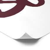 Südkorea Poster (Ecke)