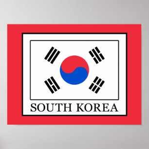 Südkorea Poster