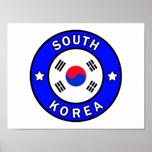 Südkorea Poster