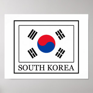 Südkorea Poster