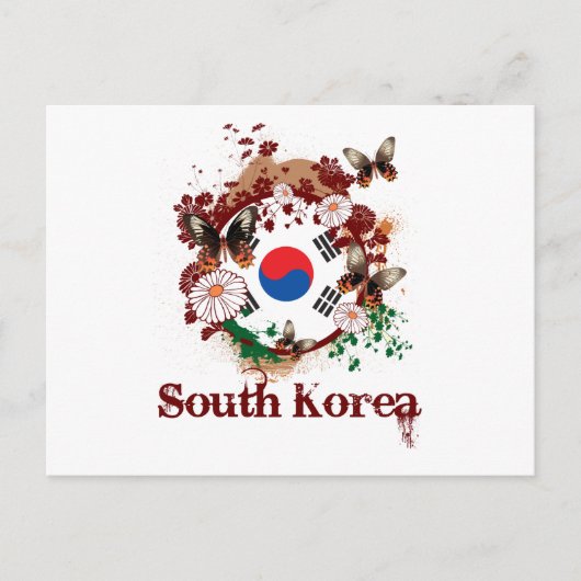 Südkorea Postkarte (Vorderseite)