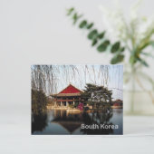Südkorea Postkarte (Stehend Vorderseite)