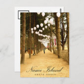 Südkorea Postkarte (Vorne/Hinten)