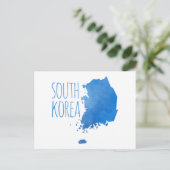 Südkorea Postkarte (Stehend Vorderseite)