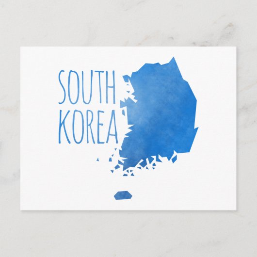 Südkorea Postkarte (Vorderseite)