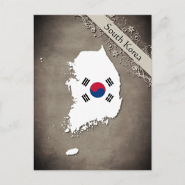 Südkorea Postkarte
