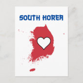 Südkorea Postkarte (Vorderseite)