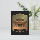 Südkorea Postkarte (Stehend Vorderseite)