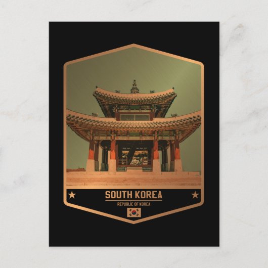 Südkorea Postkarte (Vorderseite)