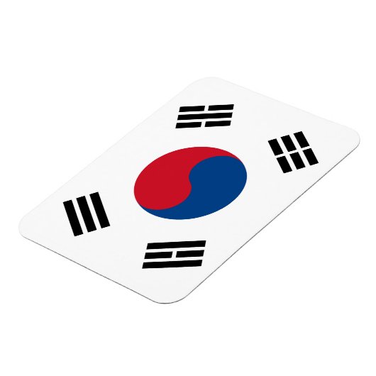 Südkorea Premium Magnet (Linke Seite)