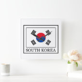 Südkorea Quadratische Wanduhr (Zuhause)