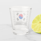 Südkorea Schnapsglas (Rückseite)