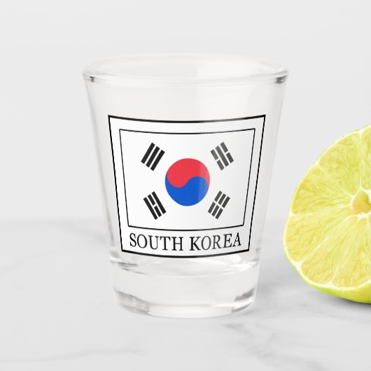 Südkorea Schnapsglas (Vorderseite)