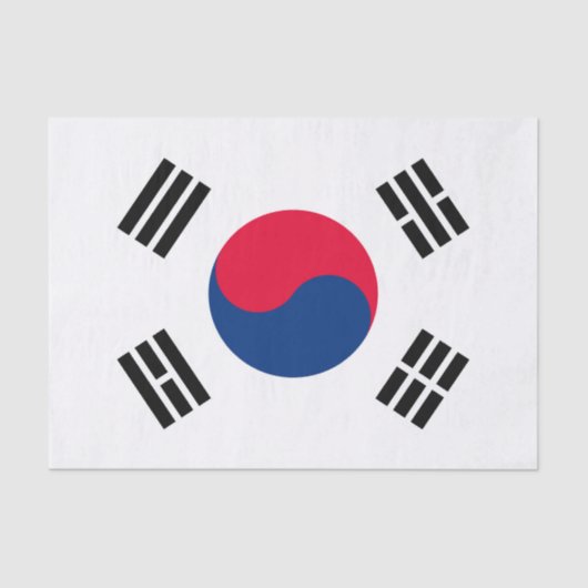Südkorea Seidenpapier (Vorderseite)