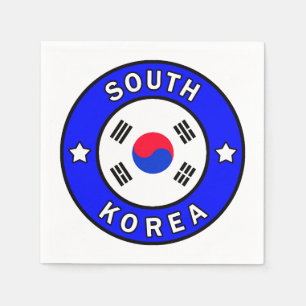 Südkorea Serviette