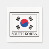 Südkorea Serviette (Vorderseite)