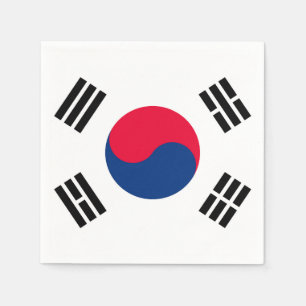 Südkorea Serviette