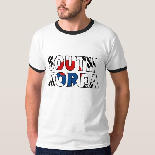 Südkorea-Shirt T-Shirt (Vorderseite)