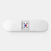 Südkorea Skateboard (Horizontal)