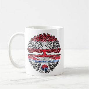 Südkorea Südkoreanisch Österreichisch Kaffeetasse