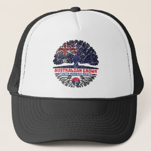 Südkorea Südkoreanischer Australischer Tree Truckerkappe