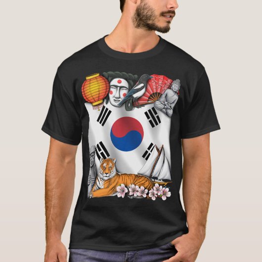 Südkorea T-Shirt (Vorderseite)