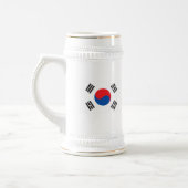 Südkorea-Tasse Bierglas (Links)