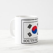 Südkorea-Tasse Kaffeetasse (Vorderseite Links)