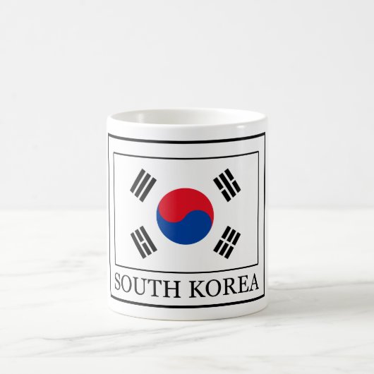 Südkorea-Tasse Kaffeetasse (Mittel)