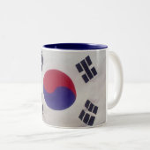 Südkorea - Tasse- Zweifarbige Tasse (VorderseiteRechts)