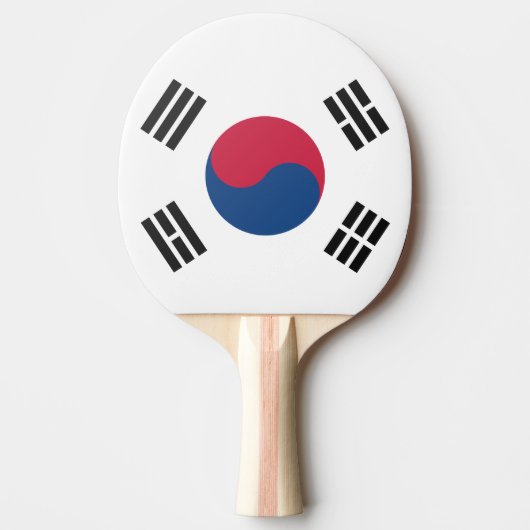 Südkorea Tischtennis Schläger (Vorderseite)