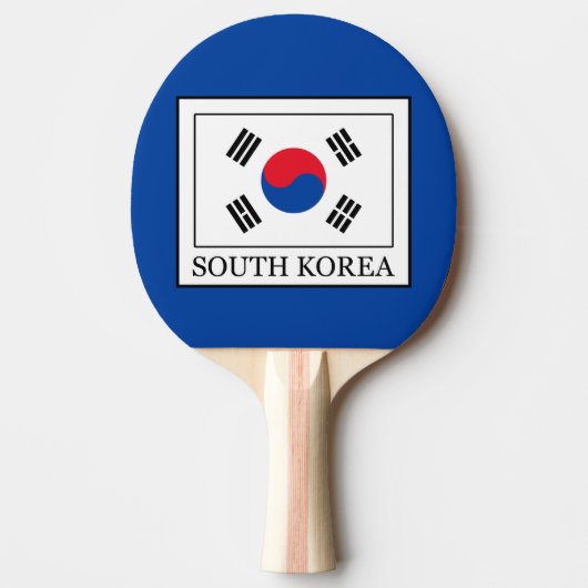 Südkorea Tischtennis Schläger (Vorderseite)