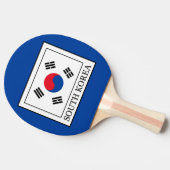 Südkorea Tischtennis Schläger (Seitenansicht)