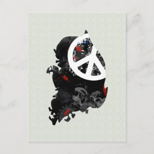 Südkorea Trendy Peace Sign mit koreanischer Karte