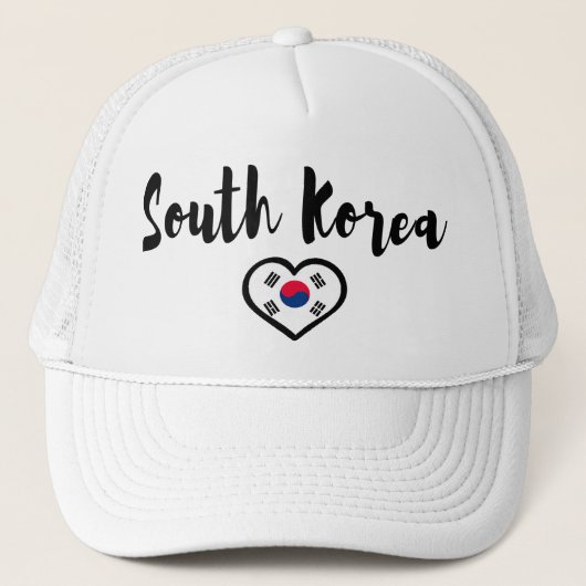 Südkorea Truckerkappe (Vorderseite)