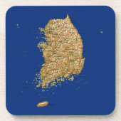 Südkorea - Untersetzer (Vorderseite)