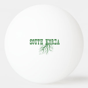 Südkorea-Wurzeln Tischtennisball