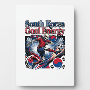 Südkorea Ziel Energie Skelett Stürmer Nationen B Fotoplatte