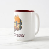 Südkorea Zweifarbige Tasse (VorderseiteRechts)