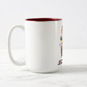 Südkorea Zweifarbige Tasse (Links)